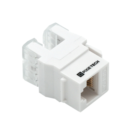 Модуль Keystone Jack Pixietech, Cat.5E, горизонтальная заделка