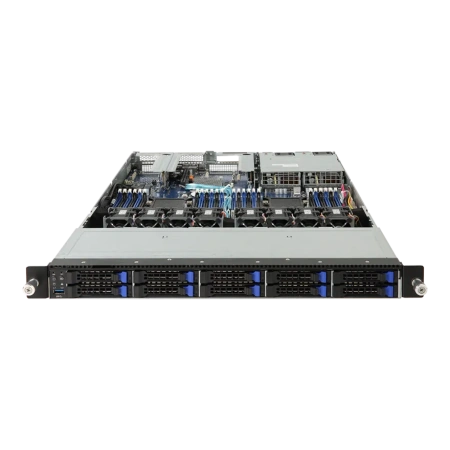 Server Gigabyte R181-2A0, 1U, 2 ta Intel Xeon Platinum 8259CL protsessorlari, 512GB DDR4, 2 ta SSD 800GB