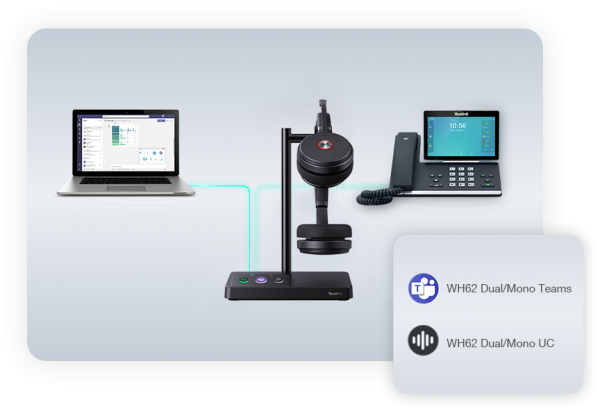 DECT-гарнитура Yealink WH62