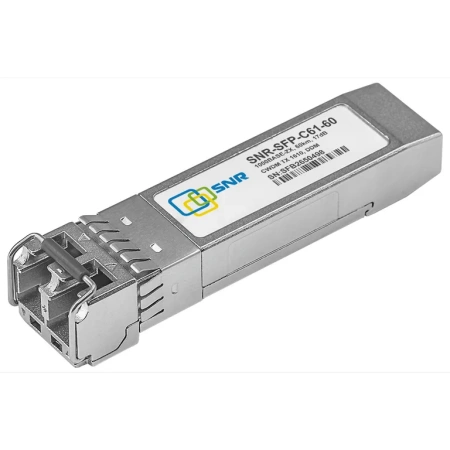 SFP CWDM optik moduli, uzatish masofasi 60 km gacha (17 dB), 1610 nm.