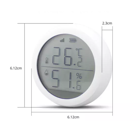 Сенсор температуры и влажности Tuya Smart Zigbee