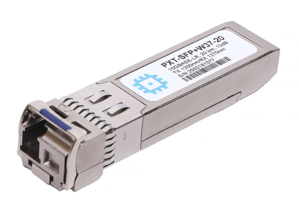 Модуль SFP+ WDM, дальность до 20км (12dB), 1330нм