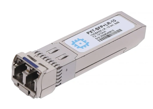 SFP+ 10G moduli, LC Duplex ulagichi, uzatish masofasi 10 km gacha (8 dB), 1310 nm.