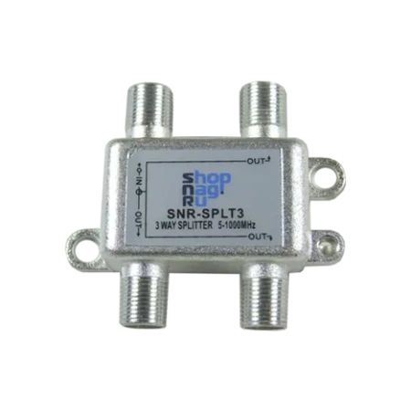 Ответвитель абонентский SNR-T-210 на 2 отвода вносимое затухание IN-TAP 10dB.