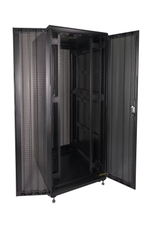 Zaminli shkaf 47U 800*1000*2222 mm, ikki eshikli