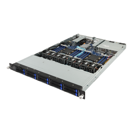 Сервер Gigabyte R181-2A0, 1U, 2 процессора Intel Xeon Platinum 8259CL, 512GB DDR4, 2 SSD 800GB