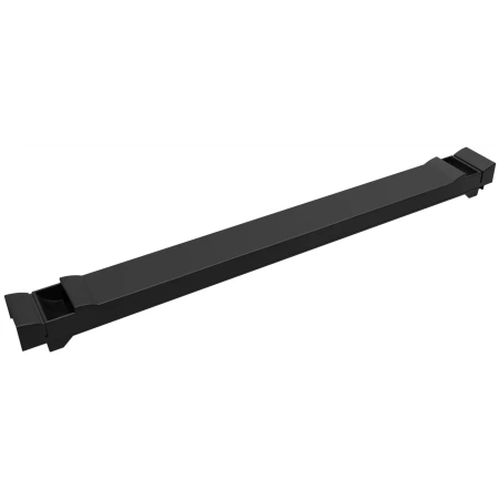 19" plastik soxta panel-qopqoq, balandligi 1U, asbabsiz montaj