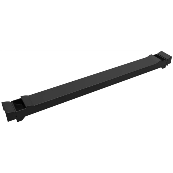 19" plastik soxta panel-qopqoq, balandligi 1U, asbabsiz montaj