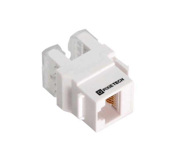Модуль Keystone Jack Pixietech, Cat.6, горизонтальная заделка