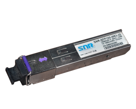 WDM SFP moduli, 20 km gacha masofa (12dB), 1550nm, 100Mb