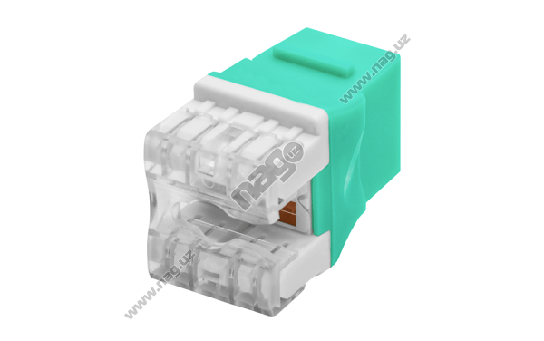 Pixietech Keystone Jack moduli, Cat.6, gorizontal ulash