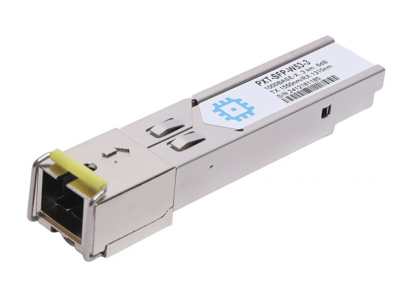 Модуль SFP WDM, дальность до 3км (6dB), 1550нм