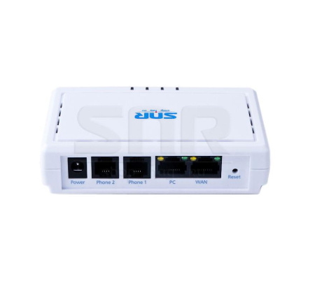 VoIP shlyuzi SNR, 2 ta FXS, 2 ta RJ45, 2 ta SIP hisobi