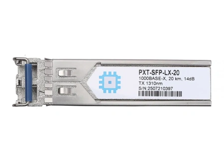 SFP optik modul, masofa 20 km gacha (14 dB), LC Duplex, 1310 nm.
