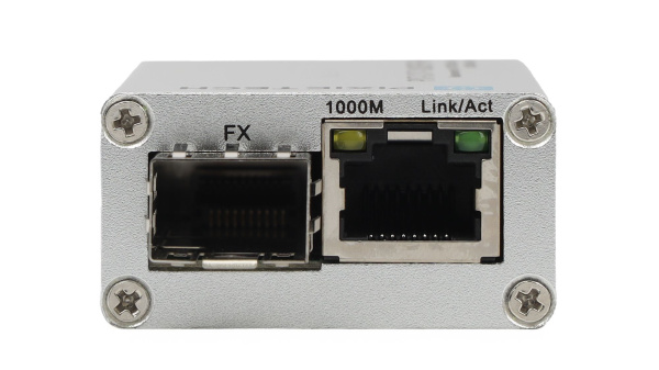Медиаконвертер 10/100/1000-Base-T / 100/1000Base-FX с SFP-портом
