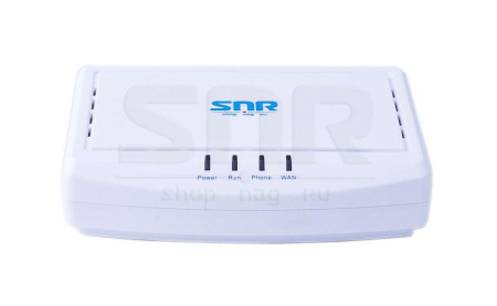 VoIP shlyuzi SNR, 1 FXS, 1 RJ45, 1 SIP hisobi