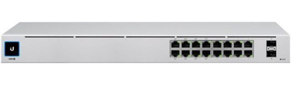 Коммутатор c PoE Ubiquiti USW-16-POE