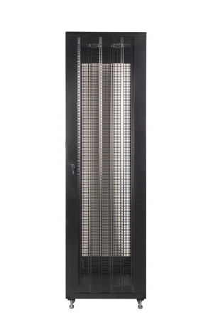 Шкаф напольный усиленный 42U 600*1200*2000 мм, перфорированная дверь