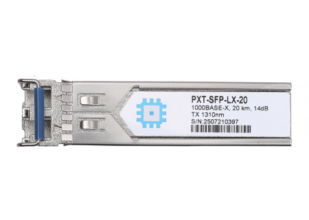 Модуль SFP оптический, дальность до 20км (14dB), LC Duplex, 1310нм