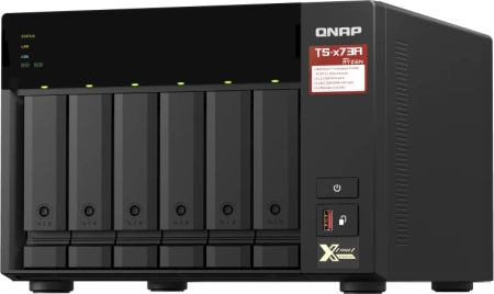 Tarmoq xotirasi (NAS) QNAP TS-673A-8G