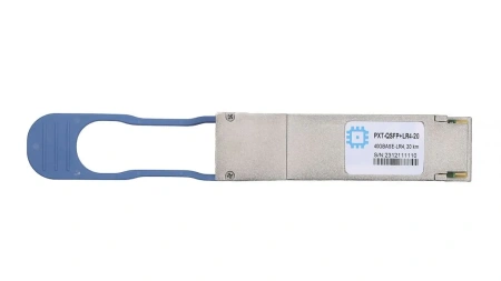 QSFP+ moduli, 40GBASE-LR4, LC Duplex, uzatish masofasi 20 km gacha.