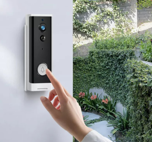 Дверной Wi-Fi звонок со встроенной HD-камерой Tuya Smart