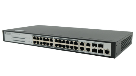 Управляемый PoE коммутатор уровня L2 PXT-S2780G-24T-POE