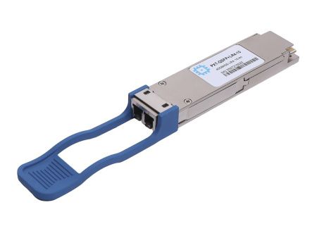 Двухволоконный модуль, QSFP+ 40GBASE-LR4, разъем LC, дальность до 10км (7dB)