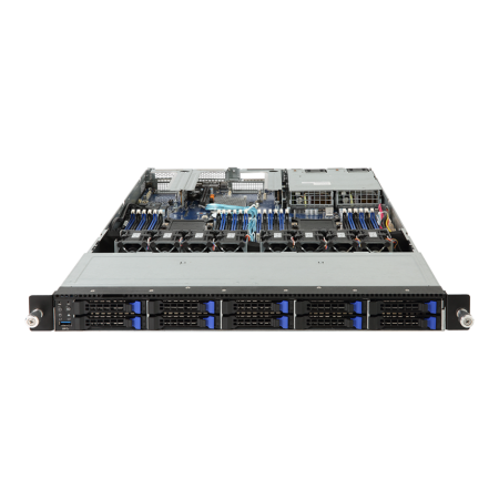 Сервер Gigabyte R181-2A0, 1U, 2 процессора Intel Xeon Platinum 8259CL, 512GB DDR4, 2 SSD 800GB
