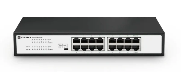 Pixietech PXT-S1501-16T boshqarilmaydigan kommutatori