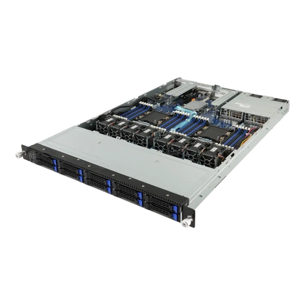 Server Gigabyte R181-2A0, 1U, 2 ta Intel Xeon Platinum 8259CL protsessorlari, 512GB DDR4, 2 ta SSD 800GB