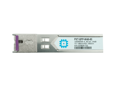 SFP WDM moduli, masofa 80 km gacha (24dB), 1550/1490 nm
