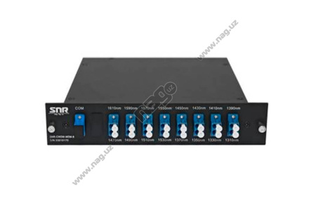 Bir tolali 8 kanalli CWDM multiplekser (trx:1610-1390, 1470-1310)