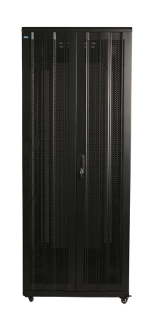Шкаф напольный 42U 800*1000*2000 мм, двойная дверь