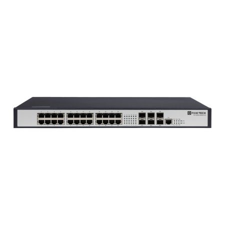 L3 darajali boshqariladigan PoE kommutator PXT-S2950-24MG6X-POE