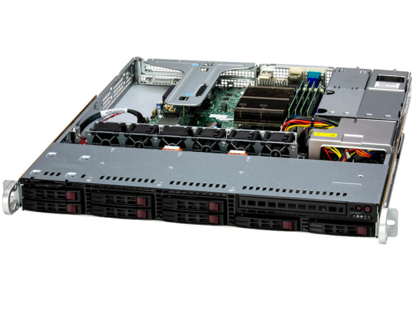 Сервер Supermicro SYS-111R-M: Xeon E-2436, 32Gb DDR5-4800, 2× SSD 480Gb
