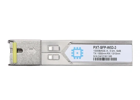 SFP WDM moduli, masofa 3 km gacha (6 dB), 1550 nm.