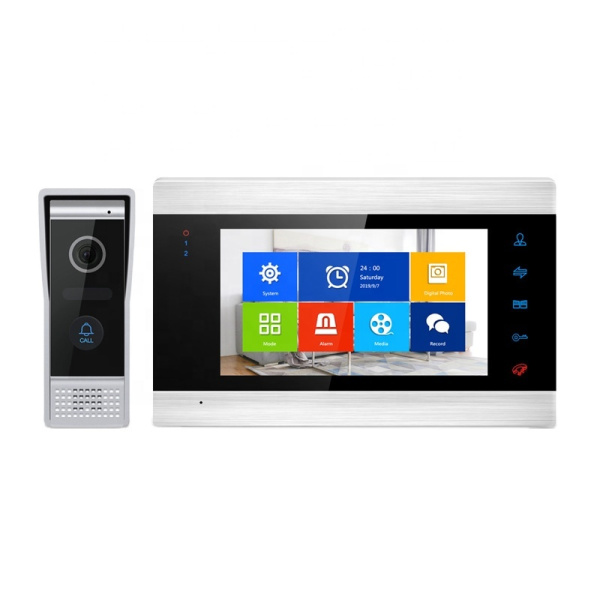 Домофон + дверной звонок с HD-камерой Tuya Smart Wi-Fi