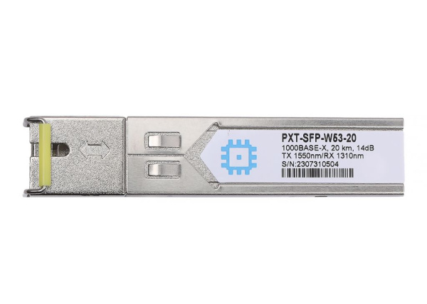 Модуль SFP WDM, дальность до 20км (14dB), 1550нм