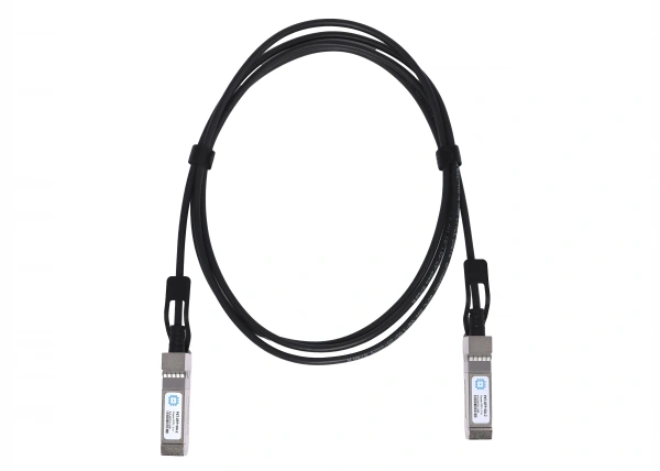 SFP+ Direct Attached Cable (DAC) moduli, uzatish masofasi 2 m gacha.