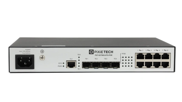 L3 darajali boshqariladigan POE kommutator PXT-S2790G-8TX-POE
