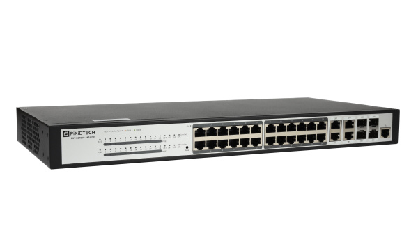 Управляемый PoE коммутатор уровня L2 PXT-S2780G-24T-POE