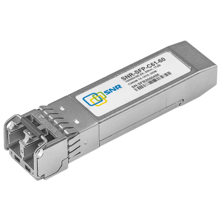 CWDM SFP moduli optik, masofa 60 km gacha (17dB), 1610nm