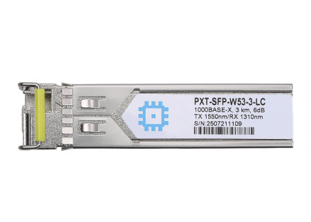 Модуль SFP WDM, дальность до 3км (6dB), LC Simplex, 1550нм