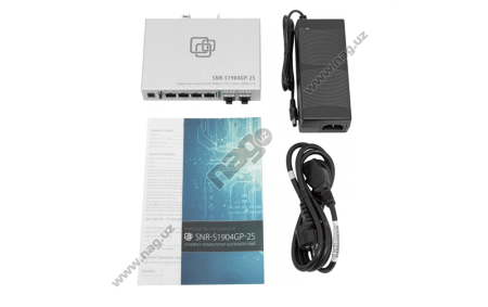 Boshqarilmaydigan POE kommutator SNR-S1904GP-2S
