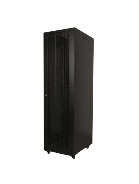 Polga o'rnatiladigan shkaf 42U 600*800*2000 mm, perforatsiyalangan eshik