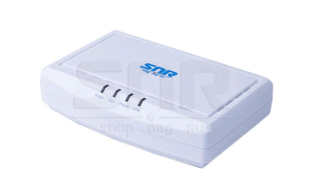 VoIP shlyuzi SNR, 1 FXS, 1 PSTN-Passhrough, 2 RJ45, 1 SIP hisobi
