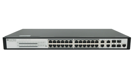 Управляемый PoE коммутатор уровня L2 PXT-S2780G-24T-POE