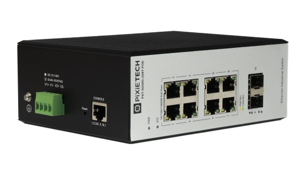 Boshqariladigan sanoat POE kommutatori PXT-S250G-2S8T-POE