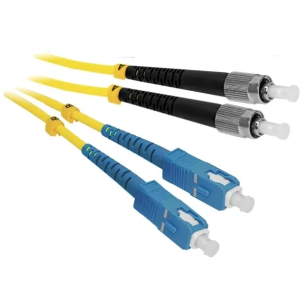 Optik patchcord FC/UPC-SC/UPC SM Dupleks 10 metr